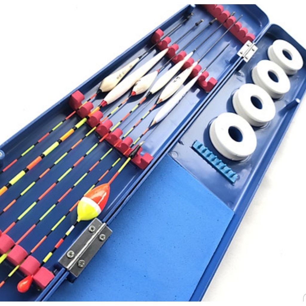 Hộp đựng đồ câu đài 3 trong 1 phao, trục, thẻo câu đài