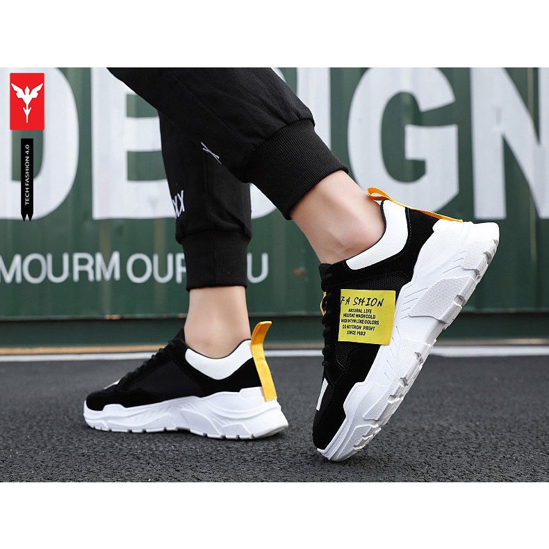Giày sneaker nam thể thao Hàn Quốc tăng chiều cao