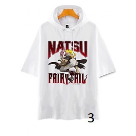 Áo Hoodie Tay Lửng Fairy Tail - Áo Thun Anime