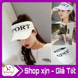 Nón Nữ thể thao bằng len Sport nửa đầu tiện dụng thời trang (Vàng nhạt)