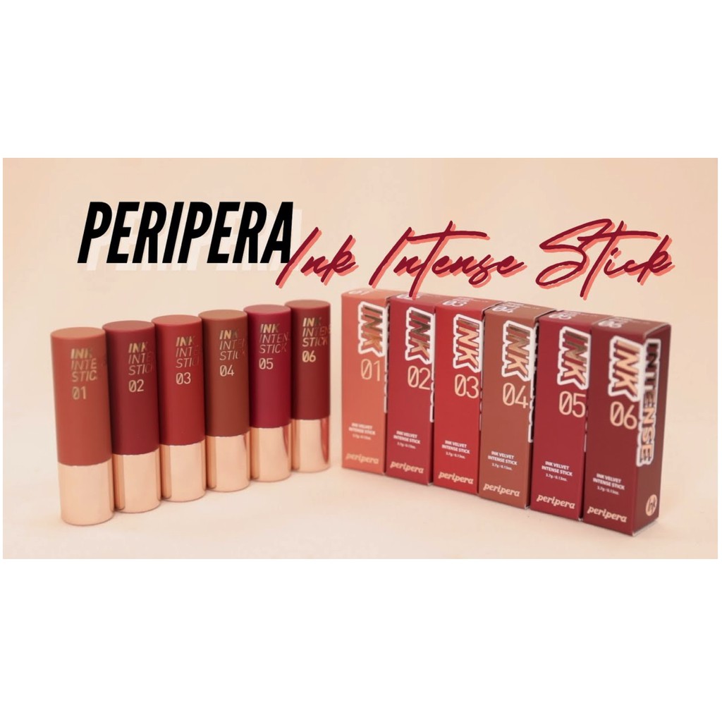Son Thỏi Peripera Ink Velvet Intense Stick