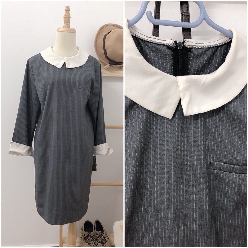 Đầm sơ mi xô linen dưới 65 kg