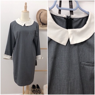 [1 TẶNG 1] Đầm sơ mi xô linen dưới 65 kg