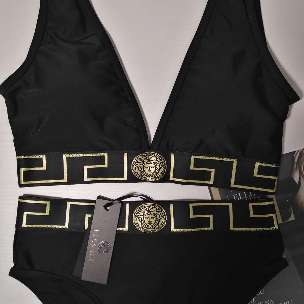 Bộ BIKINI Tam Giác Viền Tam Giác Hàng Mới Dành Cho Nữ