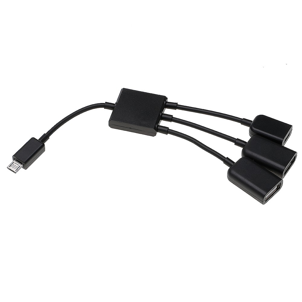 Bộ Chia 1 Cổng Micro Usb Sang 2 Cổng Usb 2.0