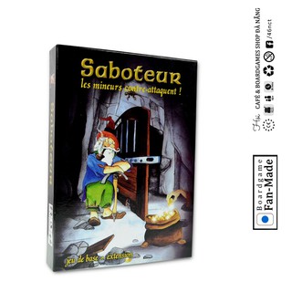 Boardgame Saboteur Bài Đào Vàng phiên bản mới 1+2