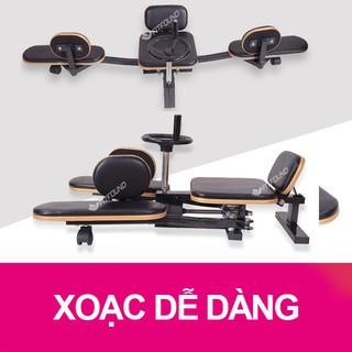 Máy hỗ trợ tập xoạc chân - dụng cụ ép dẻo cơ chân mở háng cao cấp