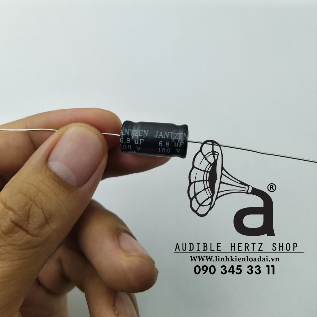 Tụ 6.8uF 100Vdc Jantzen-Audio Elecap