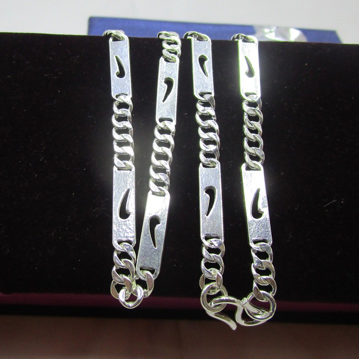 Dây chuyền nam bạc