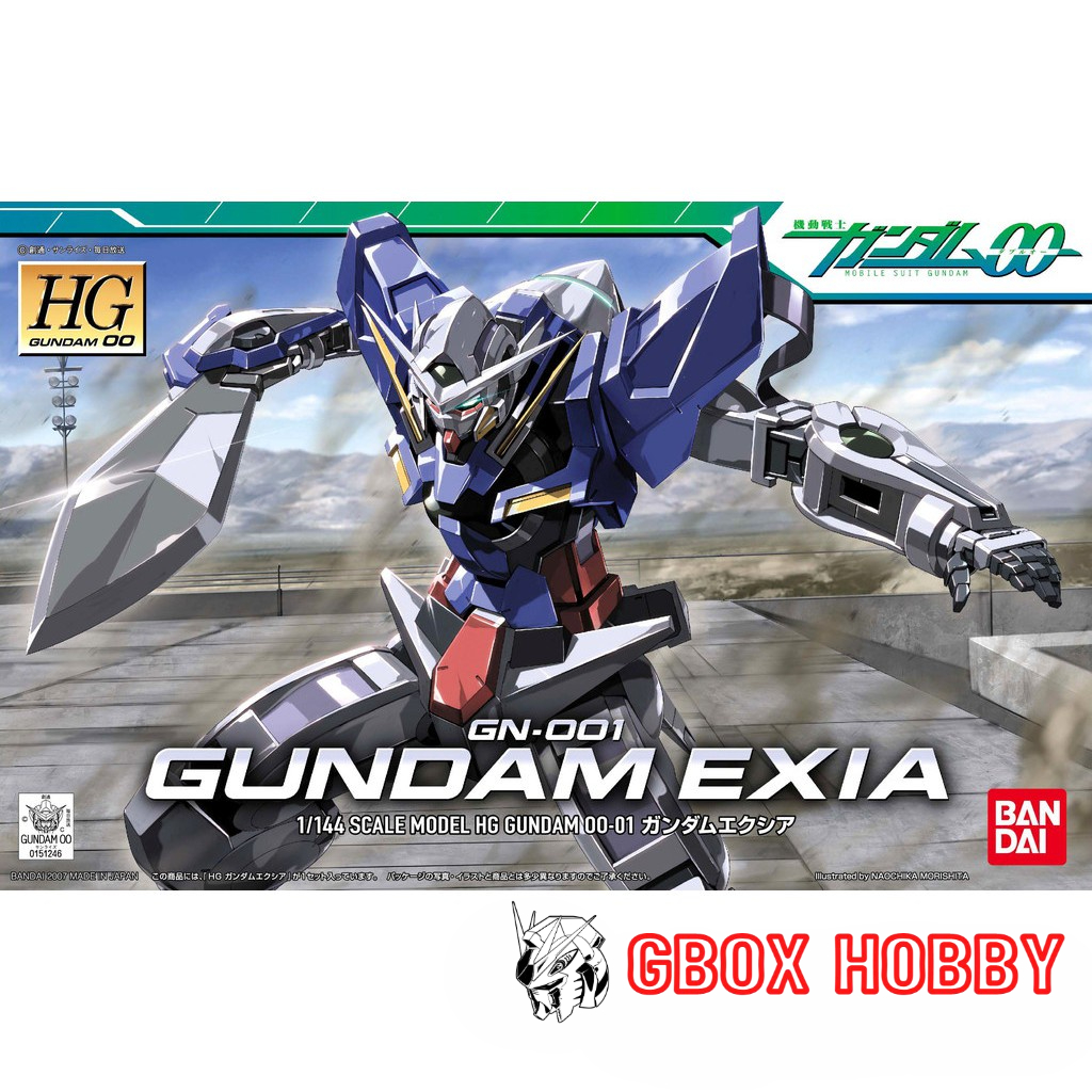 Gundam HG Exia 00 Bandai 1/144 Mô hình nhựa lắp ráp