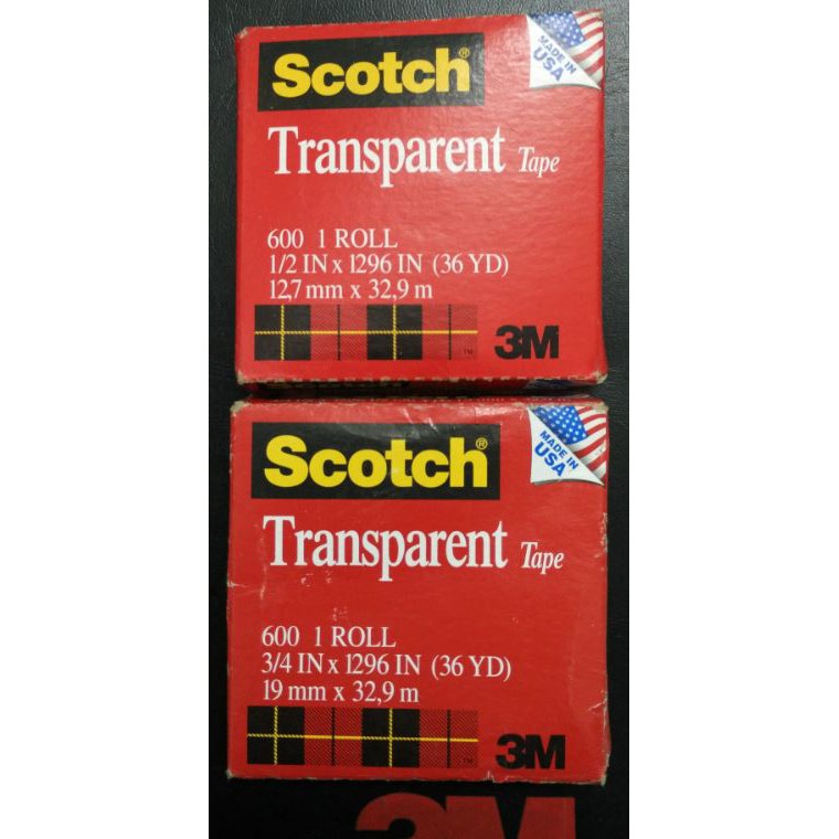 Băng keo 1 mặt 3M 600 - 3M Scotch Transparent Tape 600