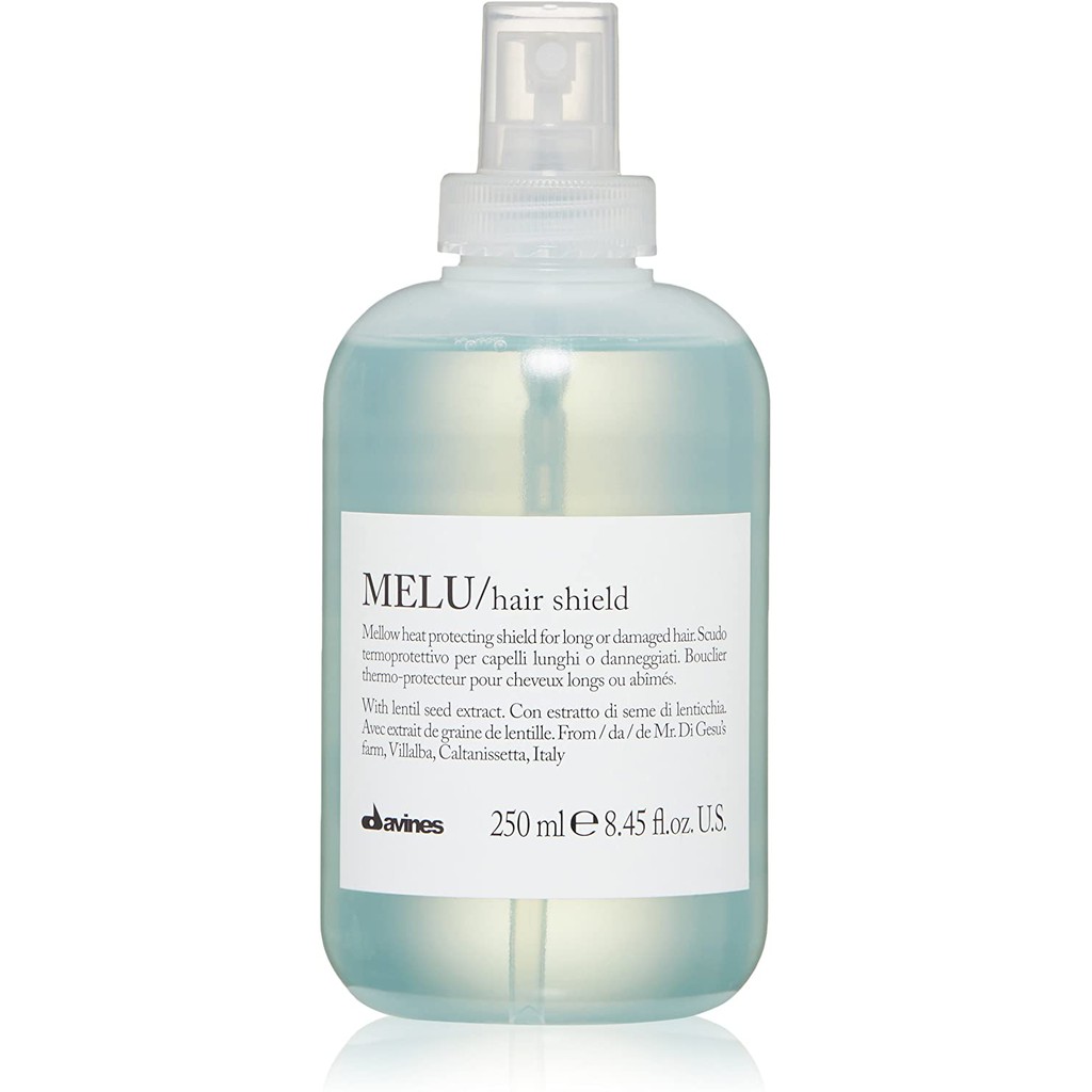 Xịt dưỡng tóc Davines Melu Hair Shield – 250ml, bảo vệ tóc khỏi các tác hại từ nhiệt