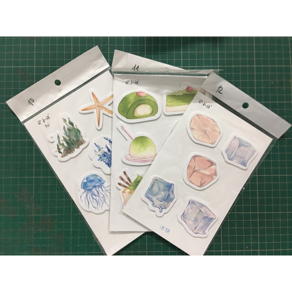HÌNH DÁN STICKERS NỔI XINH XẮN