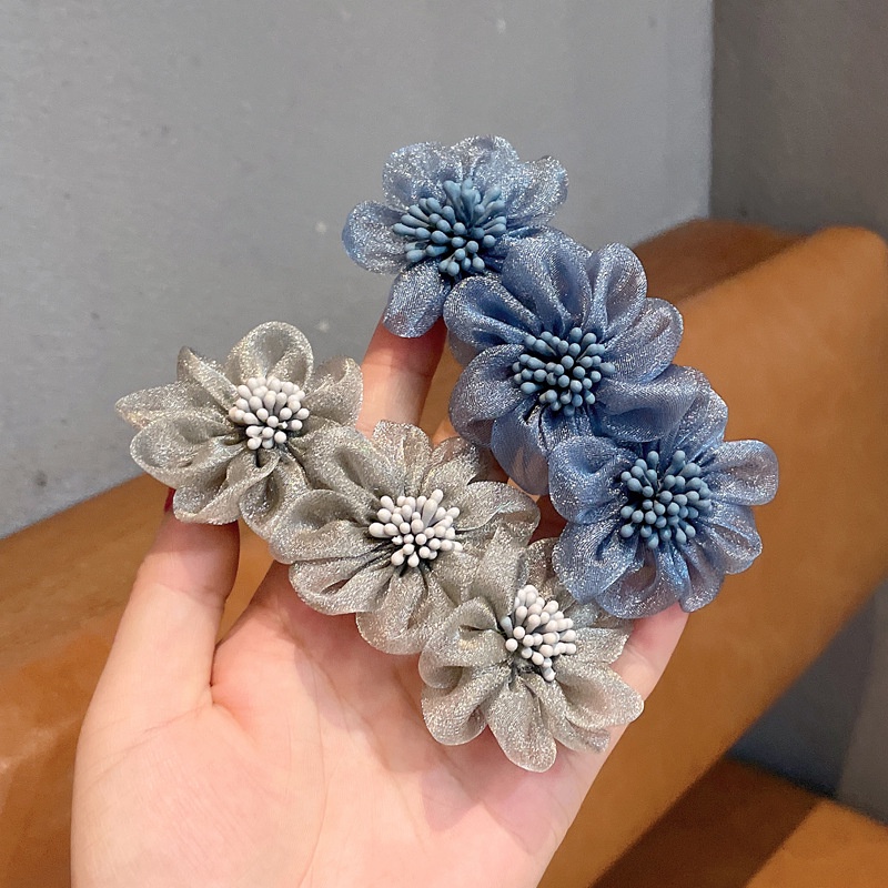 Kẹp Tóc Hình Hoa Dễ Thương Cho Nữ