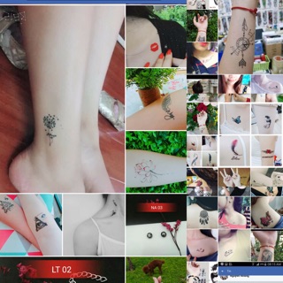 Combo [KHỦNG] sét hình xăm cho cả nam nữ