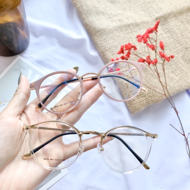 Gọng Kính Kim Loại Tròn 8829 |