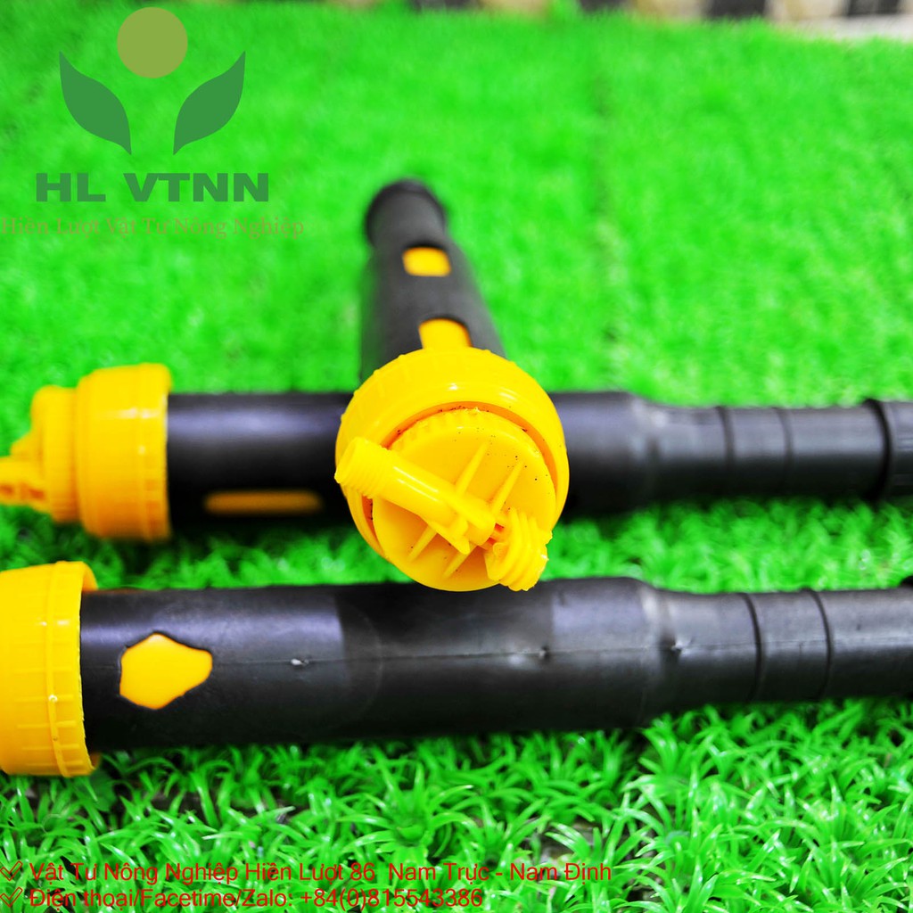 Bộ hơi bình phun thuốc sâu, bình bơm thuốc sâu HOA SEN đẩy tay-VTNN HIỀN LƯỢT