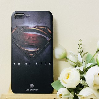 Ôp lưng Iphone dẻo Man of Steel in nổi