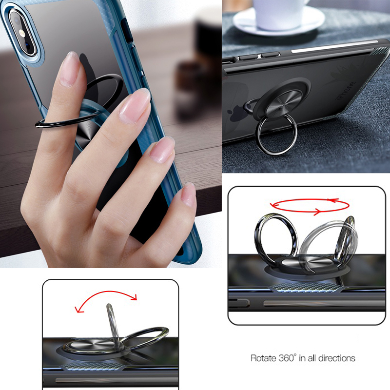 Ốp Lưng Chống Sốc Có Nhẫn Đỡ Đứng Cao Cấp Cho Asus Rog 5 Pro 5S Pro Phone 5 Pro Ultimate Rog Phone 3 6 Pro 6D Ultimate 7