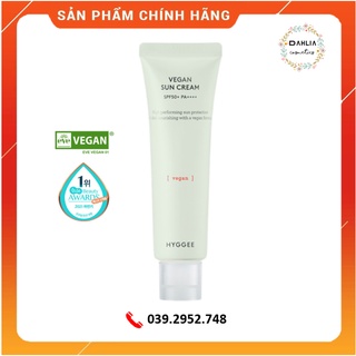 Kem chống nắng hóa học HYGGEE Vegan Sun Cream SPF50+/PA++++