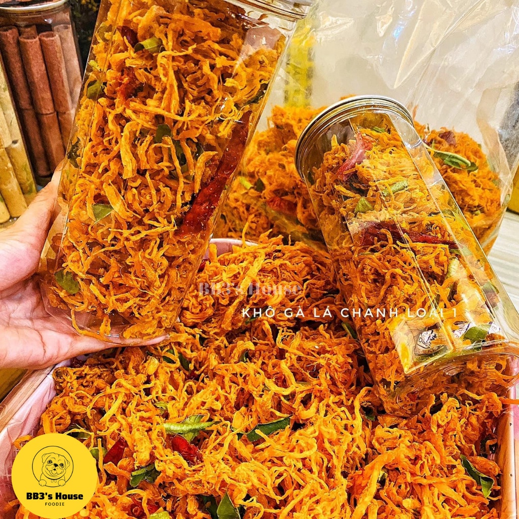 [Nhập mã BB3SUD1K] ƯU ĐÃI 1K cho 10 khách hàng -  Khô gà lá chanh (Loại 1) - Khô gà lá chanh mềm cam kết ATVSTP | BigBuy360 - bigbuy360.vn