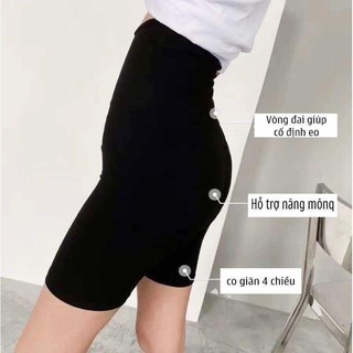 Quần Tập Đốt Cháy Mỡ Giảm Eo Siêu Tốc Ami store cỡ lửng