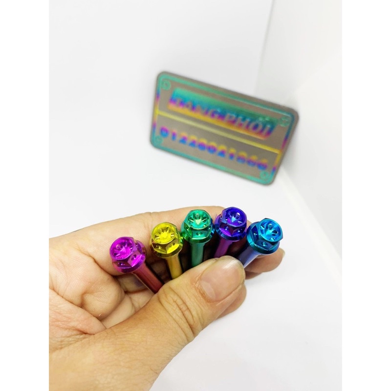 Ốc titan gr5 xỏ bố giữ bố heo brembo , ty brem