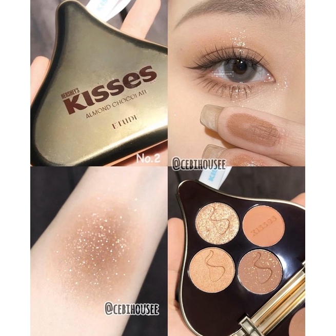 Bảng phấn mắt Etude House × Hershey Kisses