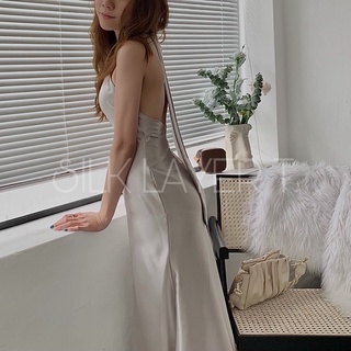 ĐẦM LỤA CỔ YẾM LALADY by SILK LAYER T.