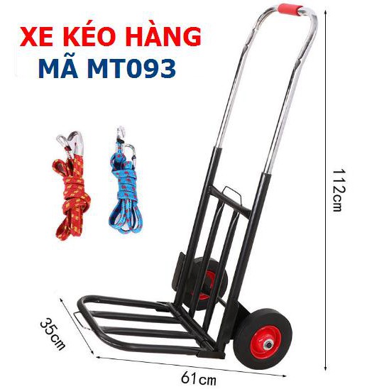 XE KÉO HÀNG TẢI TRỌNG 100KG - MITUHOME - MÃ MT093 TẶNG KÈM DÂY CHẰNG