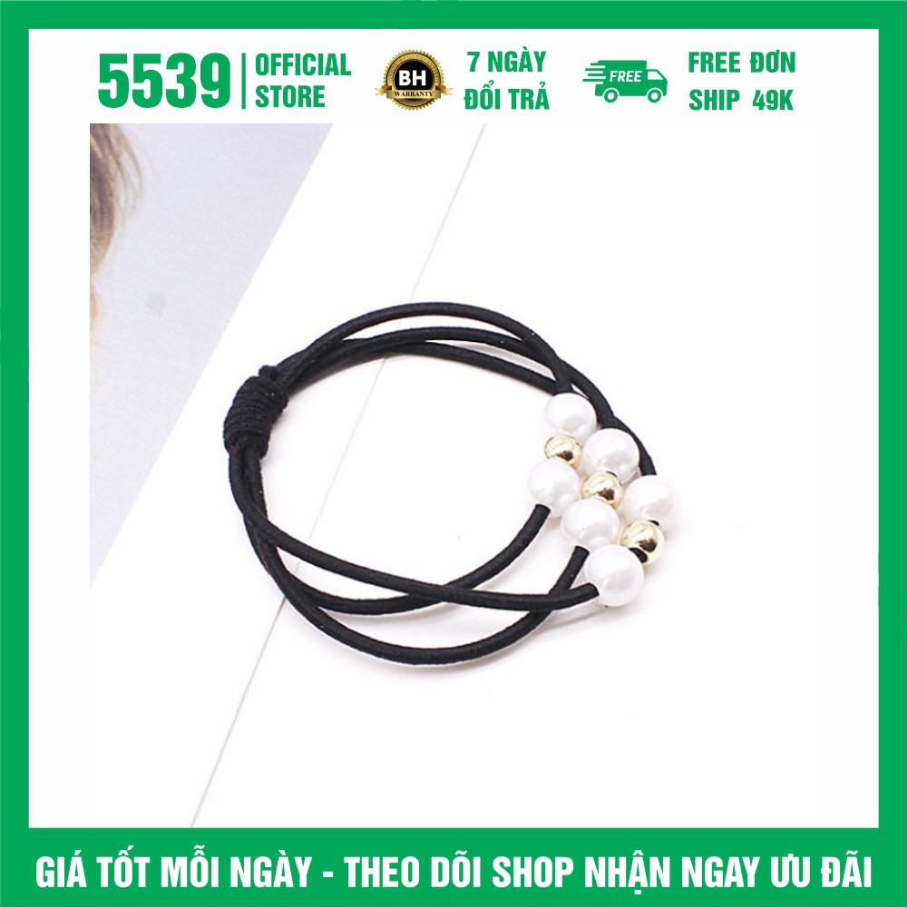Dây cột tóc hàn quốc dễ thương nhiều màu thích hợp mọi lứa tuổi - Shop 5539