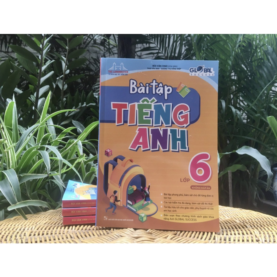 Sách - Bài tập tiếng Anh lớp 6