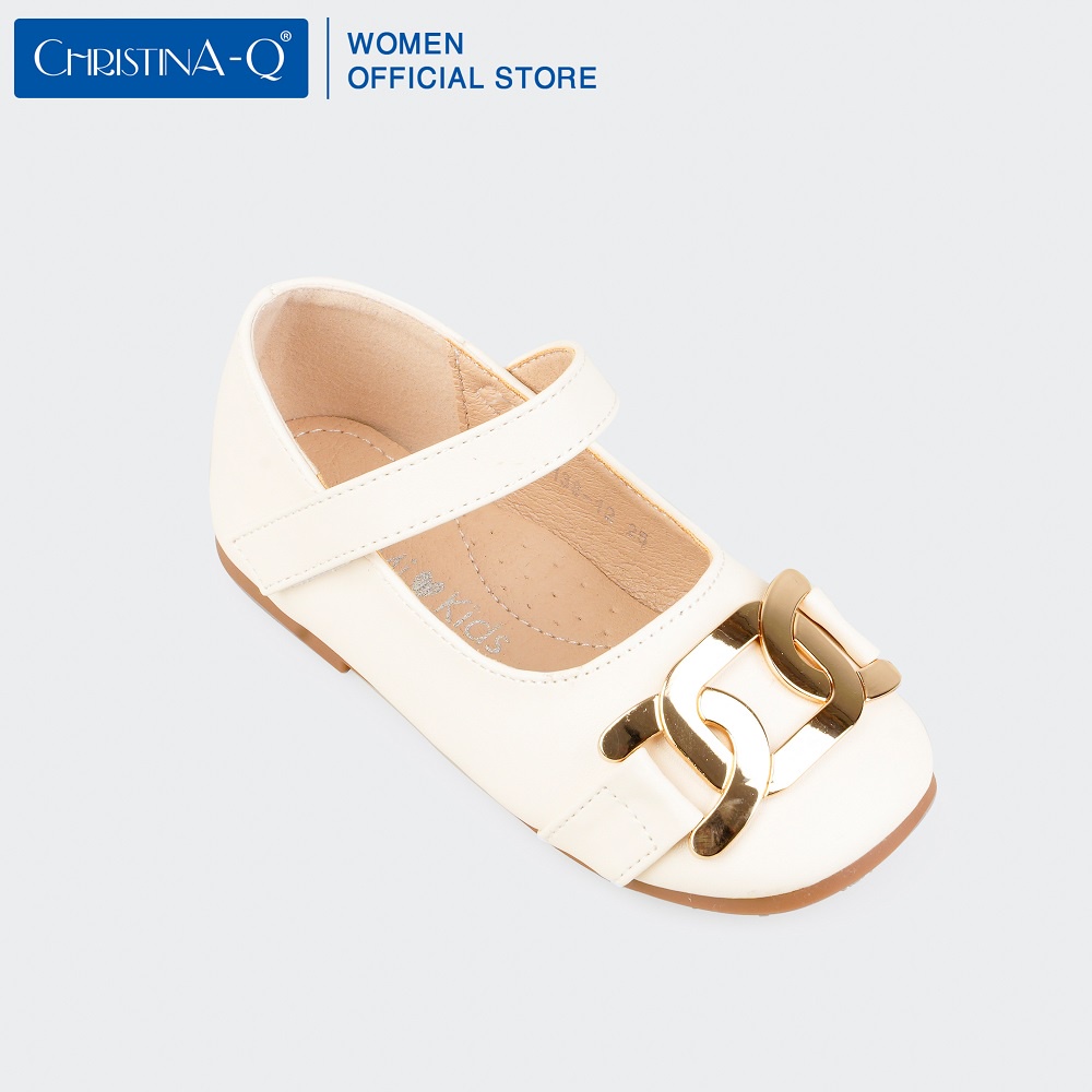 Giày Búp Bê Bé Gái Gắn Khoen ChristinA-Q GTE345