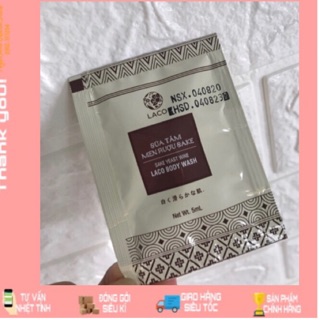 Sữa tắm dưỡng trắng da🍀men rượu sake🍀5ml