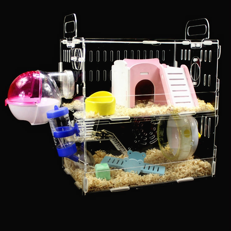 OIMI Nhà Cho Chuột Hamster Đồ Chơi Chuột Đồng Phụ Kiện Chuột Hamster Biệt Thự Chuột Đồng