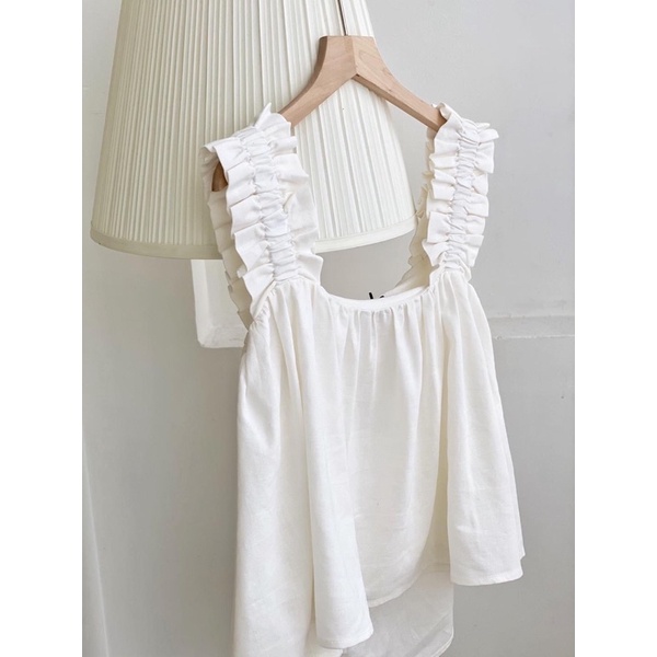 Áo Dottie Premium TRẮNG