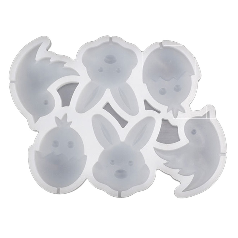 Khuôn Silicone Làm Kẹo Mút Hình Bướm Trứng Thỏ Cho Trẻ Em DIY Ba