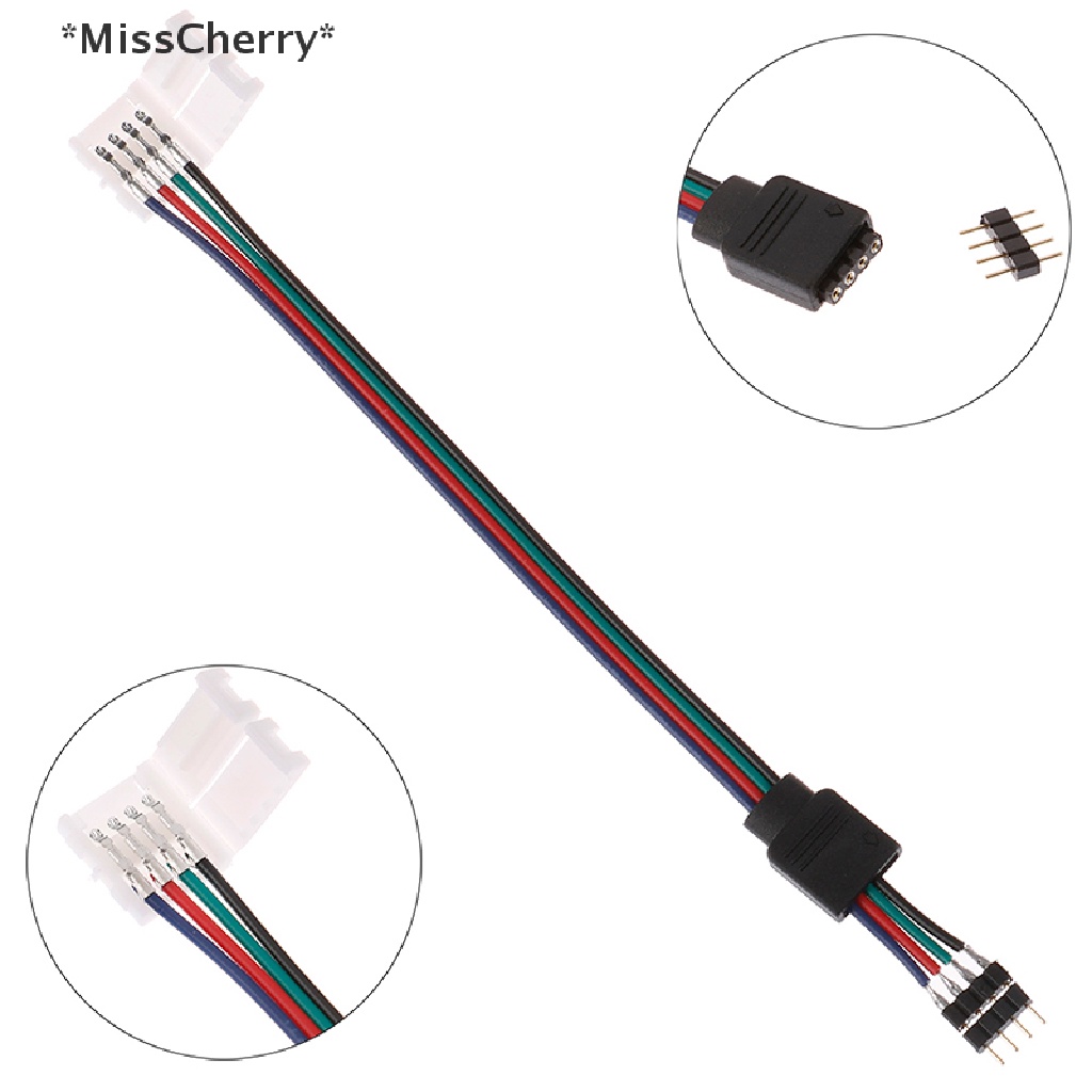 Đầu Nối Dây Đèn led 4 pin 15cm 5050 RGB Chuyên Dụng