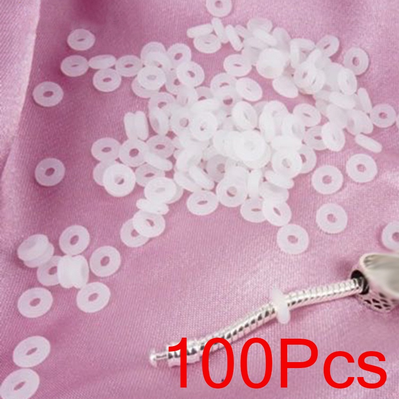 Set 10 / 20 / 30 / 100 Hạt Xâu Chuỗi Làm Vòng Tay Và Dây Chuyền Phong Cách Châu Âu