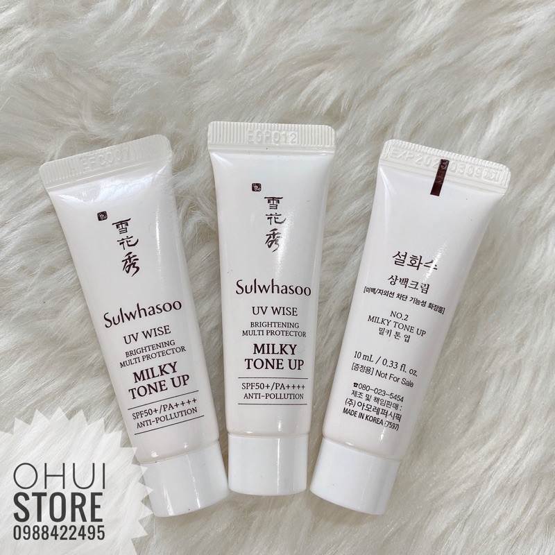 Kem chống nắng nâng tông dưỡng sáng da Sulwhasoo 10ml