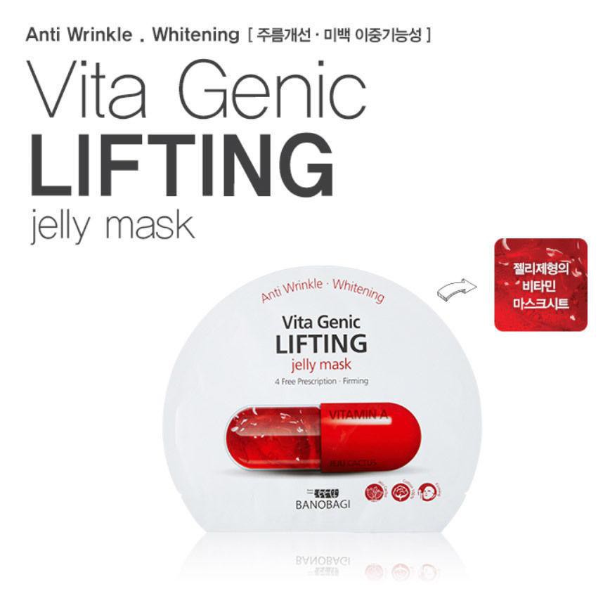 Mặt nạ BNBG Vita Genic Lifting Jelly ( đỏ , xanh , cam )