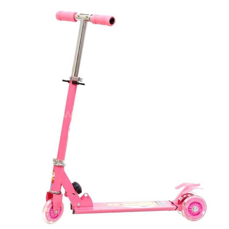 Xe Scooter Cỡ To Có Lò Xo Giảm Sốc Chuông Bánh Phát Sáng – đồ chơi vận động cho bé