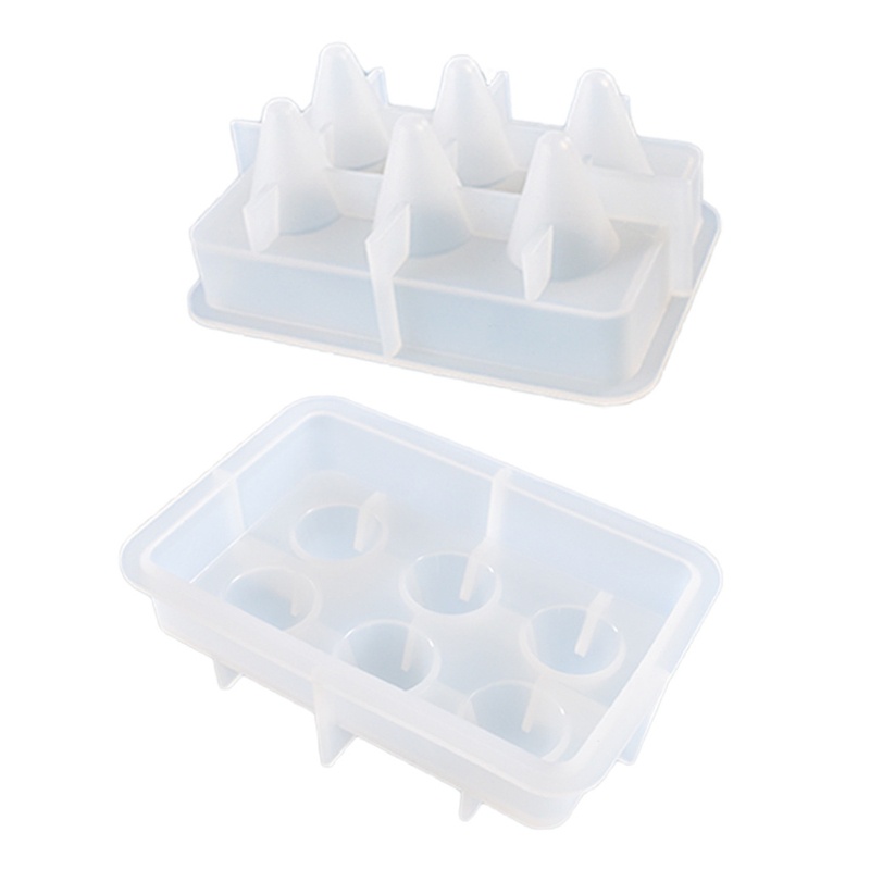 Khuôn Silicone Làm Giá Đỡ Trưng Bày Nhẫn Hình Nón