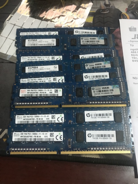 Ram máy tính Pc 2gb ddr3 1333 chính hãng | WebRaoVat - webraovat.net.vn