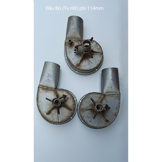 Đầu Bò Bơm Nước ( Tu Hít Bơm Tát) Đầu Ra Nối Ống PVC Phi 114mm Lắp Sắt Xi Đuôi Tôm Cho Ống Tuýp 34mm và 42mm