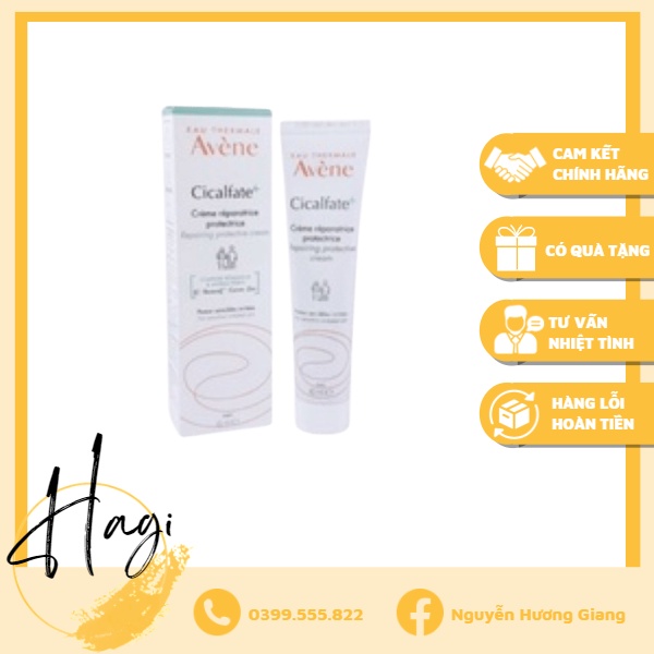 Kem dưỡng tái tạo phục hồi da Avene Cicalfate Pháp
