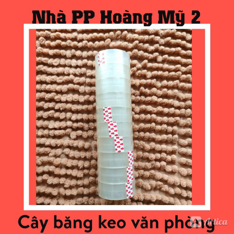 CÂY 10 CUỒN BĂNG KEO TRONG BẢNG 1FÂN8,CUỒN NHỎ