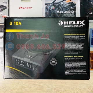 Loa Sub Gầm ghế ôtô Helix U 10A Cao Cấp Chính Hãng. Bảo Hành 2 Năm Bao Lắp Đặt