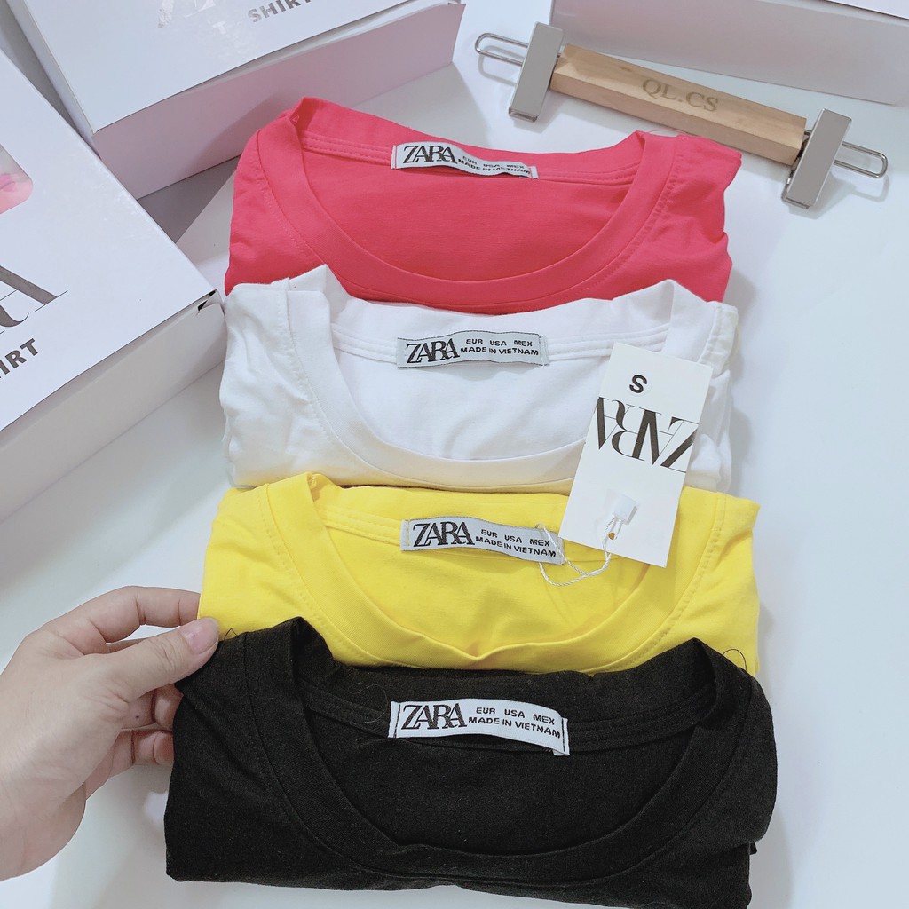 AN10 - COMBO 4 ÁO PHÔNG HỘP BASIC CỔ TRÒN CHO NỮ | BigBuy360 - bigbuy360.vn