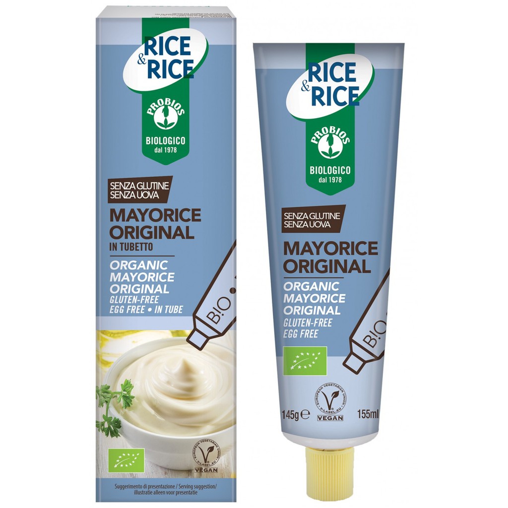 Sốt Mayonnaise hữu cơ 145g ProBios Organic Mayorice in Tube